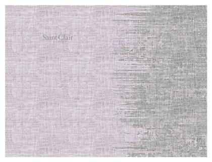 Saint Clair 3042 Σουπλά Υφασμάτινο Lilac Silver 45x33cm