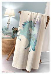 Saint Clair Κουβέρτα Fleece 160x220εκ. Pinto Aqua από το 24home