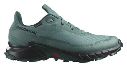 Salomon Alphacross 5 Ανδρικά Αθλητικά Παπούτσια Trail Running Αδιάβροχα με Μεμβράνη Gore-Tex Πετρολ από το Mustshoes