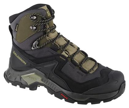 Salomon Quest Element Ανδρικά Ορειβατικά Μποτάκια Αδιάβροχα με Μεμβράνη Gore-Tex Black / Deep Lichen Green / Olive Night από το Modivo