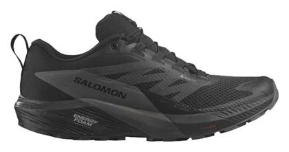 Salomon Sense Ride 5 GTX Ανδρικά Αθλητικά Παπούτσια Trail Running Μαύρα Αδιάβροχα με Μεμβράνη Gore-Tex από το Mustshoes