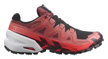 Salomon Spikecross 6 Gtx Ανδρικά Ορειβατικά Μποτάκια Αδιάβροχα με Μεμβράνη Gore-Tex Κόκκινα