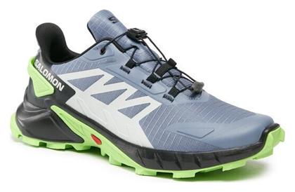 Salomon Supercross 4 Ανδρικά Αθλητικά Παπούτσια Trail Running Μπλε