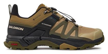 Salomon X Ultra 4 Gore-tex Ανδρικά Ορειβατικά Παπούτσια Αδιάβροχα με Μεμβράνη Gore-Tex Πράσινα