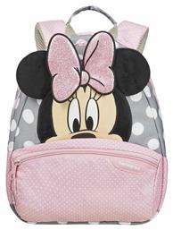 Samsonite Minnie S Glitter Τσάντα Πλάτης Νηπιαγωγείου Γκρι 106707-7064