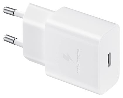 Samsung Φορτιστής Χωρίς Καλώδιο με Θύρα USB-C 15W Power Delivery Λευκός (EP-T1510N)