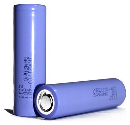 Samsung INR21700 40T Επαναφορτιζόμενη Μπαταρία 21700 Li-ion 4000mAh 3.7V 1τμχ από το E-gadgets