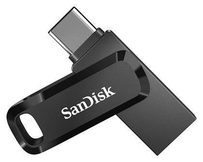 Sandisk Ultra Dual Drive Go 64GB USB 3.1 Stick με σύνδεση USB-A & USB-C Μαύρο