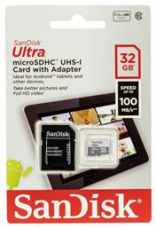 Sandisk Ultra microSDHC 32GB Class 10 with Adapter Photo (100MB/s)