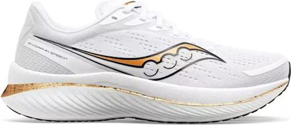 Saucony Endorphin Speed 3 Ανδρικά Αθλητικά Παπούτσια Running Λευκά