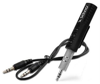 Savio Bluetooth Αυτοκινήτου SAVTR-11B για το Ηχοσύστημα (AUX / Audio Receiver / με USB θύρα Φόρτισης) από το e-shop