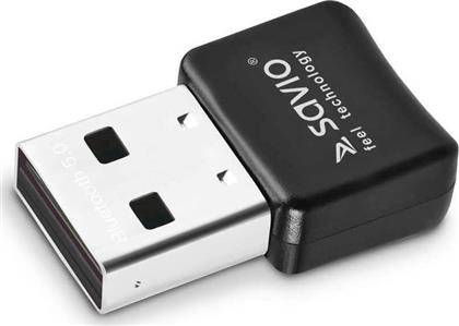 Savio BT-050 USB Bluetooth 5.0 Adapter με Εμβέλεια 10m από το e-shop