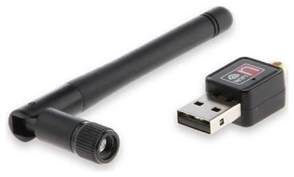 Savio CL-63 Ασύρματος USB Αντάπτορας Δικτύου με Αποσπώμενη Κεραία 150Mbps