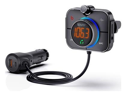 Savio FM Transmitter Αυτοκινήτου TR-14 με AUX / Bluetooth / MicroSD / Type-C / USB από το e-shop