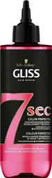 Schwarzkopf Μάσκα Μαλλιών Gliss 7 Sec Color Perfector 7 Sec Color Perfector για Επανόρθωση 200ml από το Pharm24