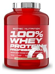 Scitec Nutrition 100% Whey Professional with Added Amino Acids Πρωτεΐνη Ορού Γάλακτος Χωρίς Γλουτένη με Γεύση Chocolate Cookies & Cream 2.35kg από το Pharm24