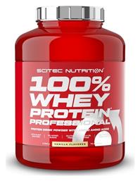 Scitec Nutrition 100% Whey Professional with Added Amino Acids Πρωτεΐνη Ορού Γάλακτος Χωρίς Γλουτένη με Γεύση Βανίλια 2.35kg από το Pharm24