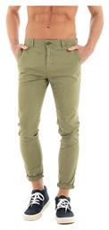 Scotch & Soda Mott Ανδρικό Παντελόνι Chino σε Super Slim Εφαρμογή Χακί από το ProjectShops