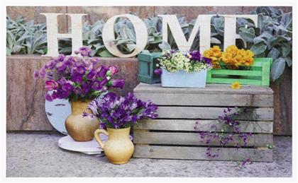 Sdim Πατάκι Εισόδου Gallery 001 Home Flower 45x75εκ. Πάχους 6mm