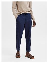Selected Homme Ανδρικό Παντελόνι Chino σε Slim Εφαρμογή Σκούρο Μπλε