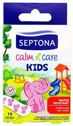 Septona Αδιάβροχα Αυτοκόλλητα Επιθέματα Calm n' Care Kids για Παιδιά 15τμχ