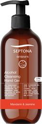 Septona Senses Αντισηπτικό Gel Χεριών με Αντλία 300ml Mandarin & Jasmine από το Pharm24