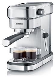 Severin KA 5994 Μηχανή Espresso 1350W Πίεσης 15bar Ασημί