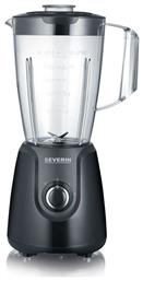 Severin SM 3707 Μπλέντερ για Smoothies 1.5lt 600W Μαύρο