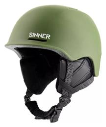 Sinner Fortune Κράνος για Σκι & Snowboard Matte Moss Green από το Z-mall