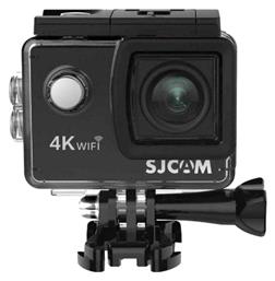 SJCAM SJ4000 Air Action Camera 4K Ultra HD Υποβρύχια (με Θήκη) με WiFi Μαύρη με Οθόνη 2'' από το e-shop