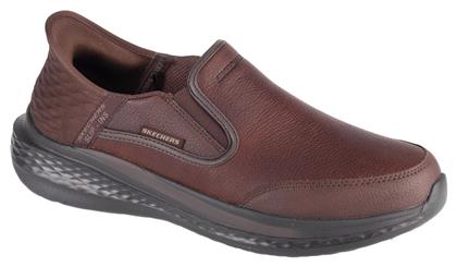 Skechers Ανδρικά Slip-On Μπορντό