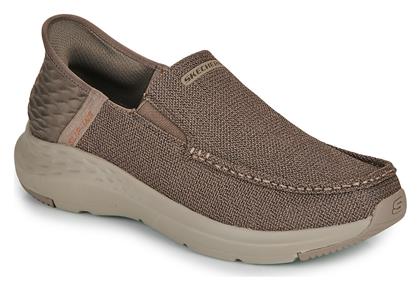 Skechers Ανδρικά Slip-On Καφέ