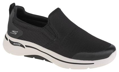 Skechers Ανδρικά Slip-On Μαύρα