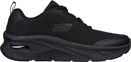 Skechers Arch Fit Dlux Ανδρικά Sneakers Μαύρα