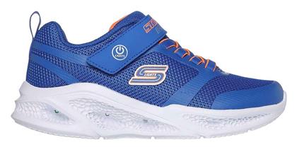 Skechers Αθλητικά Παιδικά Παπούτσια Running Meteor με Σκρατς Μπλε