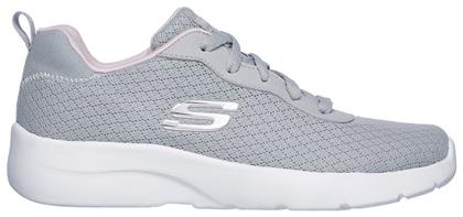 Skechers Diamond Mesh Lace Up Γυναικεία Αθλητικά Παπούτσια Running Γκρι από το Modivo