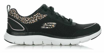 Skechers Flex Appeal 4.0 Γυναικεία Αθλητικά Παπούτσια Running Μαύρα από το X-ray shoes