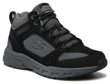 Skechers Oak Canyon Μποτάκι Εργασίας Μαύρο από το Epapoutsia