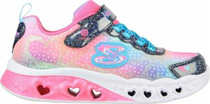 Skechers Παιδικά Sneakers Flutter Heart με Φωτάκια Μπλε