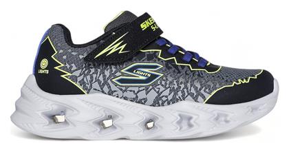 Skechers Παιδικά Sneakers με Φωτάκια Μαύρα