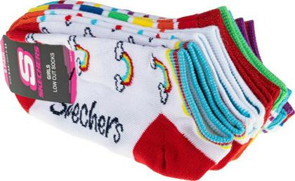 Skechers Παιδικά Σοσόνια Πολύχρωμα 6 Ζευγάρια από το MybrandShoes