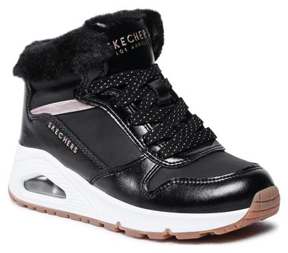 Skechers Παιδικό Sneaker High για Κορίτσι Μαύρο