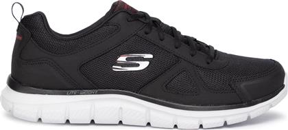 Skechers Track Scloric Ανδρικά Αθλητικά Παπούτσια Running Μαύρα από το MybrandShoes