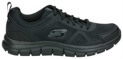 Skechers Track Scloric Ανδρικά Running Μαύρα