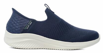 Skechers Ultra Flex 3.0 Smooth Step Γυναικεία Slip-On Μπλε