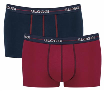 Sloggi Ανδρικά Μποξεράκια Navy / Red 2Pack από το Spartoo