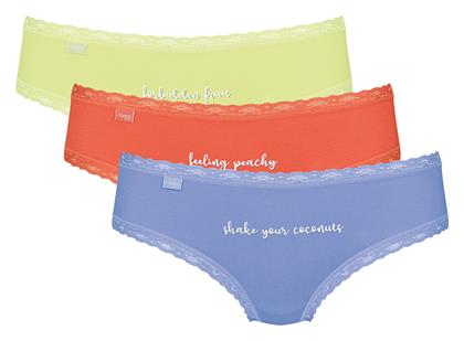 Sloggi Γυναικεία Slip 3Pack Yellow/Orange/Lilac