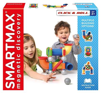 Smartmax Μαγνητικό Παιχνίδι Click & Roll για 3+ Ετών