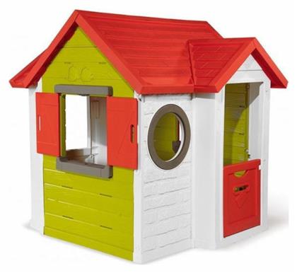 Smoby Παιδικό Σπιτάκι Κήπου My Neo Playhouse Πολύχρωμο 118x132x135εκ.