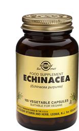 Solgar Echinacea 100 φυτικές κάψουλες